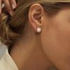 imageORAZIO Clip On EarringsPearl Clip on Earrings for Women Long Pearl Drop Dangle EarringsLightweight Bow Heart CZ Clip On Hoop Earrings  Statement Fake Earrings Ear Clips Jewelry for Wedding BridalGoldHeart Shaped Pearl