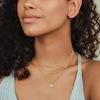 imageORAZIO Gold Necklaces for WomenLayered Gold Necklace14K Gold Plated Pendant NecklacesSimple Choker Necklaces Set Dainty Gold Chain NecklacesTrendy Gold Stacked Jewelry Gifts for Women3PcsWave  Twist  CZ