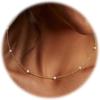 imagePearl Necklace for WomenDainty Silver14K Gold Plated Necklace for Women Round White Imitation Pearls Simple Pearl Choker Cute Everyday Jewelry for Women Elegant Bridesmaid Wedding JewelryGold Tone