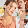 image18 Pairs Surgical Stainless Steel Stud Earrings For Women Men 20G Cartilage Earrings Studs Cross Moon Star Small Stud Earrings Black Gold Screw Flat Back Earrings Ear Piercing Studs SetE Black