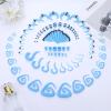 imageORAZIO 93 Pcs Ear Gauges Stretching Kit 14G00G Ear Gauges Expander Set Acrylic Spiral Tapers and Plugs Gauges for Ears Silicone Snail Tunnels Horseshoes Body Piercing Jewelry SetBlue
