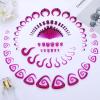 imageORAZIO 93 Pcs Ear Gauges Stretching Kit 14G00G Ear Gauges Expander Set Acrylic Spiral Tapers and Plugs Gauges for Ears Silicone Snail Tunnels Horseshoes Body Piercing Jewelry SetPurple