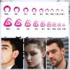 imageORAZIO 93 Pcs Ear Gauges Stretching Kit 14G00G Ear Gauges Expander Set Acrylic Spiral Tapers and Plugs Gauges for Ears Silicone Snail Tunnels Horseshoes Body Piercing Jewelry SetPurple