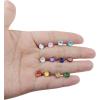 imageORAZIO CZ Stud Earrings for Women Men Stainless Steel Cubic Zirconia Screwback Earrings SetD6MM CZ