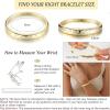 imageORAZIO Gold Bangles for Women  14K Gold Plated Cuff Bangle Bracelets Wide Chunky Gold Bracelet Waterdrop Open Wrist Cuff Bracelet Stretchable Thick Gold Bangles Irregular Twisted Womens Bangles BraceletsStar Cuff