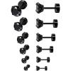 imageORAZIO 6Pairs Hypoallergenic Flat Back Earrings 316L Stainless Steel Studs for Sensitive Ears 38mm Cubic Zirconia Stylish Jewelry for Women Men  SilverB6 Pairs Black