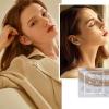 imageORAZIO 4 Pairs Claw Earrings for Women CZ Claw Earrings GoldSilver Stud Earrings Trendy Ear Wrap Piercing Minimalist Illusion Earrings Triple Hoop Earrings Flower Triple Huggie Stud Earrings Warp Cuff Earrings for WomenSilver Tone