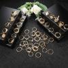 imageORAZIO 50PCS Knuckle Rings for Women Bohemian Retro Vintage Joint Rings Midi Finger Stackable Rings Set Gold Tone Sliver Tone
