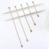 imageORAZIO 510Pcs Stainless Steel Necklace Bracelet Extender Chain Set2quot 3quot 4quot 5quot 6quotGold tone