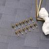 imageORAZIO 6 Pairs Tiny 2mm Stainless Steel Stud Earrings For Mens Womens CZ Round Ball Cartilage Earrings SetGold Tone