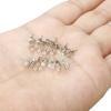 imageORAZIO 6 Pairs Tiny 2mm Stainless Steel Stud Earrings For Mens Womens CZ Round Ball Cartilage Earrings SetSilver Tone