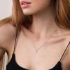 imageORAZIO Gold Necklaces for WomenLayered Gold Necklaces Non Tarnish14K Gold Plated Dainty Gold Necklace StackCuban Link Paperclip Chain Toggle Clasp Necklace Fashion Waterproof Gold Jewelry for Women2PcsHerringbone  Square CZ