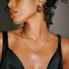 imageORAZIO Gold Necklaces for WomenLayered Gold Necklaces Non Tarnish14K Gold Plated Dainty Gold Necklace StackCuban Link Paperclip Chain Toggle Clasp Necklace Fashion Waterproof Gold Jewelry for Women1PcsToggle