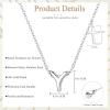 imageORAZIO Initial Necklaces for Women 14K Gold PlatedSilver Initial Necklace Dainty Letter Cross Necklace Tiny AZ Pendant Necklace Trendy Initial Cross Choker Necklace Personalized Mothers Day GiftSilver