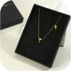 imageORAZIO Initial Necklaces for Women 14K Gold PlatedSilver Initial Necklace Dainty Letter Cross Necklace Tiny AZ Pendant Necklace Trendy Initial Cross Choker Necklace Personalized Mothers Day GiftGold