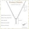 imageORAZIO Initial Necklaces for Women 14K Gold PlatedSilver Initial Necklace Dainty Letter Cross Necklace Tiny AZ Pendant Necklace Trendy Initial Cross Choker Necklace Personalized Mothers Day GiftSilver