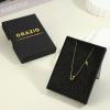 imageORAZIO Initial Necklaces for Women 14K Gold PlatedSilver Initial Necklace Dainty Letter Cross Necklace Tiny AZ Pendant Necklace Trendy Initial Cross Choker Necklace Personalized Mothers Day Gift14K Gold Plated