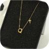 imageORAZIO Initial Necklaces for Women 14K Gold PlatedSilver Initial Necklace Dainty Letter Cross Necklace Tiny AZ Pendant Necklace Trendy Initial Cross Choker Necklace Personalized Mothers Day Gift14K Gold Plated