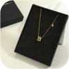 imageORAZIO Initial Necklaces for Women 14K Gold PlatedSilver Initial Necklace Dainty Letter Cross Necklace Tiny AZ Pendant Necklace Trendy Initial Cross Choker Necklace Personalized Mothers Day Gift14K Gold Plated