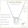 imageORAZIO Initial Necklaces for Women 14K Gold PlatedSilver Initial Necklace Dainty Letter Cross Necklace Tiny AZ Pendant Necklace Trendy Initial Cross Choker Necklace Personalized Mothers Day GiftSilver