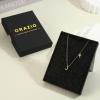 imageORAZIO Initial Necklaces for Women 14K Gold PlatedSilver Initial Necklace Dainty Letter Cross Necklace Tiny AZ Pendant Necklace Trendy Initial Cross Choker Necklace Personalized Mothers Day Gift14K Gold Plated
