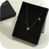 imageORAZIO Initial Necklaces for Women 14K Gold PlatedSilver Initial Necklace Dainty Letter Cross Necklace Tiny AZ Pendant Necklace Trendy Initial Cross Choker Necklace Personalized Mothers Day Gift14K Gold Plated