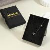 imageORAZIO Initial Necklaces for Women 14K Gold PlatedSilver Initial Necklace Dainty Letter Cross Necklace Tiny AZ Pendant Necklace Trendy Initial Cross Choker Necklace Personalized Mothers Day GiftSilver