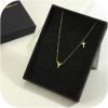 imageORAZIO Initial Necklaces for Women 14K Gold PlatedSilver Initial Necklace Dainty Letter Cross Necklace Tiny AZ Pendant Necklace Trendy Initial Cross Choker Necklace Personalized Mothers Day Gift14K Gold Plated