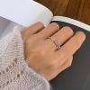 imageORAZIO Toe Rings for Women 925 Sterling Silver Toe Rings Adjustable Band Silver Toe Rings Snake Cubic Zirconia Daisy Flower Open Cuff Toe Ring Set Beach Foot Jewelry for Summer3 Pcs