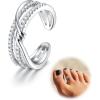 1PCS CZ Twist Knot