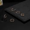 imageORAZIO 14G Belly Button Ring Hoop Surgical Steel Belly Button Hoop Rings Hinged Seamless Clicker Belly Ring CZ Paved Belly Piercing Jewelry Gold Silver 1012mmRose Gold12mm