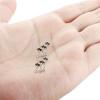imageORAZIO 18G 610MM Stainless Steel Lip Rings Nose Studs Piercing Internally ThreadedA3 Pairs6mm 8mm 10mm