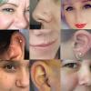 imageORAZIO 18G 610MM Stainless Steel Lip Rings Nose Studs Piercing Internally ThreadedC1 Pairs8mm