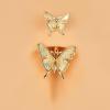 imageORAZIO 3 Pcs Belly Button Ring 14G Belly Piercing For Women 316L Surgical Stainless Steel Butterfly Snake Frog Cute Navel Belly Rings For Women PiercingsGold Tone