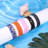 imageORAZIO 32Pcs Waist Beads For Women Colorful Body Chains Set Elastic African Belly Beads Waist Beads Weight Loss Beaded Summer Bikini JewelryStyle 2
