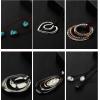 imageORAZIO 6 Pcs Pendant Necklaces for Women  Fashion Jewelry Simple Long Feather Leaf Heart Turquoise Costume Y Necklace  Statement Boho Setstyle1