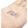 imageORAZIO 812Pcs 16G Stainless Steel Eyebrow Ring Lip Ring Body Piercing Jewelry 612mmC8Pcs Length10mm