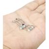 imageORAZIO 812Pcs 16G Stainless Steel Eyebrow Ring Lip Ring Body Piercing Jewelry 612mmD8Pcs Length12mm