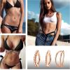 imageORAZIO 8Pcs Belly Button Ring Surgical Steel 14G Clicker Belly Rings for Women CZ Heart Butterfly Belly Button Piercing Simple Reverse Navel Barbell Rings Body Piercing JewelryRose Gold12mm