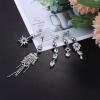 imageORAZIO Dangle Belly Button Rings for Women 14G Stainless Steel CZ Navel Rings Belly Rings Belly Piercing