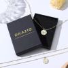 imageORAZIO Gold Necklaces for WomenDainty Layered Choker Necklace14K Gold Plated Pendant Necklace Multilayer DiscBarPearls NecklacesAdjustable Layering Choker Necklaces for WomenCoin