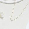 imageORAZIO Pearl Necklaces for Women 14K Gold Plated Layered Pearls Choker Necklace Dainty Freshwater Pearl Pendant Necklace Gold Necklace with Pearl Jewelry Gift for WomenThree Pearl NecklaceGold