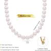 imageORAZIO Pearl Necklaces for Women 14K Gold Plated Layered Pearls Choker Necklace Dainty Freshwater Pearl Pendant Necklace Gold Necklace with Pearl Jewelry Gift for WomenPearl Around Choker