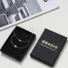 imageORAZIO Pearl Necklaces for Women 14K Gold Plated Layered Pearls Choker Necklace Dainty Freshwater Pearl Pendant Necklace Gold Necklace with Pearl Jewelry Gift for WomenDouble Pearl NecklaceGold