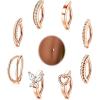 Rose Gold-12mm