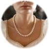 Pearl Around Choker-Gold
