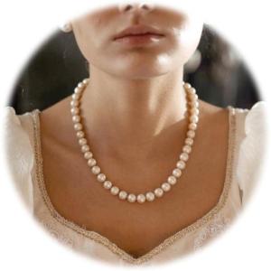imageORAZIO Pearl Necklaces for Women 14K Gold Plated Layered Pearls Choker Necklace Dainty Freshwater Pearl Pendant Necklace Gold Necklace with Pearl Jewelry Gift for WomenPearl Around ChokerGold