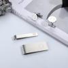 imageORAZIO 4 PCS Initial Cufflinks and Tie Clips for Men Stainless Steel Personalized Engraved Cuff Links and Tie Bar Money Clip Set Alphabet Letter AZ with Gift Box for Father HusbandLetterOSilver Tone