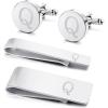 Letter-Q-Silver Tone