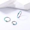 imageORAZIO 36Pcs Surgical Steel Nose Ring Hoop for Women 20 Gauge Nose Piercing Jewelry Septum Ring Cartilage Helix Piercing 612mm8mm  10mm  12mm